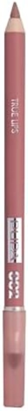 Pupa Milano True Lips Blendable Lip Liner - Dual-Ended Matte Lining Color And Brush - Light And Creamy, Hydrating, High Pigment, Smudge Proof Formula - Paraben Free - 002 Tea Rose - 0.042 Oz
