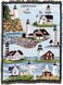 Lighthouses Of Maine Blanket - Bass Harbor Cape Elizabeth Halfway Rock Sequin Neddick West Quoddy Portland Pemaquid - Coastal Ocean Gift Tapestry Throw Woven From Cotton - Made In The Usa (72X54)