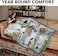 Lighthouses Of Maine Blanket - Bass Harbor Cape Elizabeth Halfway Rock Sequin Neddick West Quoddy Portland Pemaquid - Coastal Ocean Gift Tapestry Throw Woven From Cotton - Made In The Usa (72X54)