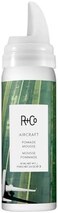 R+Co Aircraft Pomade Mousse Travel, Mousse For Body, Shape + Second-Day Texture, Vegan + Cruelty-Free, 2 Oz