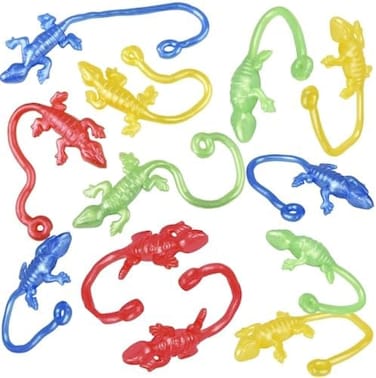 Rhode Island Novelty Pahors3 Lizards, 1, Colors May Vary