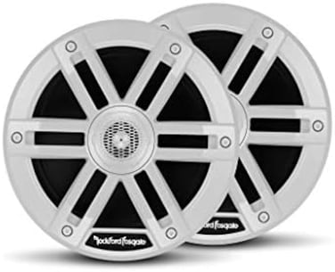 مكبرات صوت Rockford Fosgate M0-65 Marine Grade 6.5 بوصة محورية كاملة النطاق - أبيض (زوج)