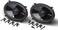 Rockford Fosgate P1462 Punch 4"X 6" 2-Way Coaxial Full Range Speakers - Black (Pair)