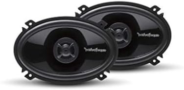 Rockford Fosgate P1462 Punch 4"X 6" 2-Way Coaxial Full Range Speakers - Black (Pair)