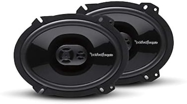 Rockford Fosgate P1683 Punch 6"X8" 3-Way Coaxial Full Range Speakers - Black (Pair)