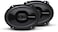 Rockford Fosgate P1683 Punch 6"X8" 3-Way Coaxial Full Range Speakers - Black (Pair)