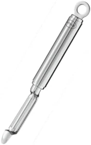 مقشرة طماطم وكيوي من الفولاذ المقاوم للصدأ من روسلي، 7.9 بوصة