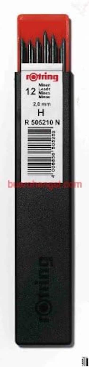 Rotring S0230451 Minen, 2.0 mm, Hb