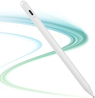 Dell Pen For 2 In 1 Touch Screens Laptops, Universal Active Stylus Pen Compatible With Dell Touch Screens Laptops On Drawing, White