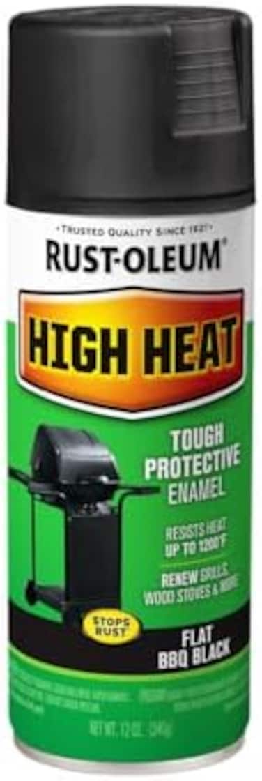 Rust-Oleum High Heat Tough Protective Enamel, 7778830, 12Oz