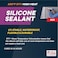 خرطوشة ختم سيليكون RTV بدرجة 600، 10.3 أونصة، أحمر فائق