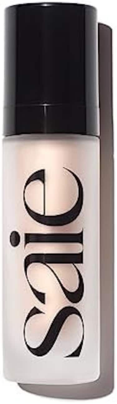 Saie Glowy Super Gel Lightweight Illuminator - Luminizer For Glowing Skin, Wear Alone Or Under Makeup - Starglow (1 Fl Oz)