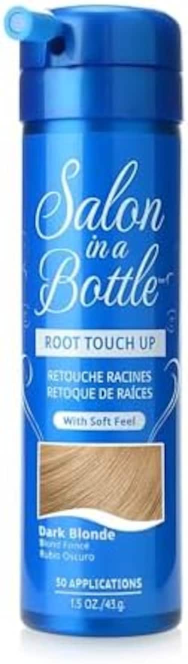 Instant Temporary Root Concealer Spray To Cover Up Roots And Gray Between Salon Trips - Professional Quality Spray Bottle For Hair Products For Women And Men - Dark Blonde, 60ml