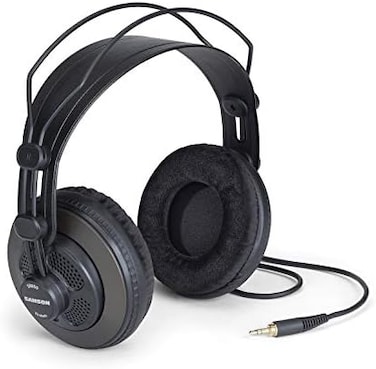 Samson Technologies Sr850 Semi Open-Back Studio Reference Headphones, Black