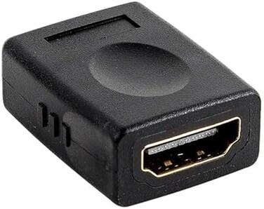 HDMI Coupler Adapter [24K Gold Plated Connectors, Heavy Duty Pvc, Abs Jacket] 4K Resolution, 3D, Audio Return Channel, HDMI Ethernet Channel (HDMI Female To Female Coupler)