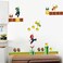 Brothers Wall Decals, Build A Scene Vinyl Wall Stickers, Removable Peel And Stick Decals