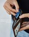 Serman Brands Mens Slim Bifold Wallet Rfid Blocking Minimalist Front Pocket Wallets For Men - Thin &amp; Stylish, B. Texas Brown Elite
