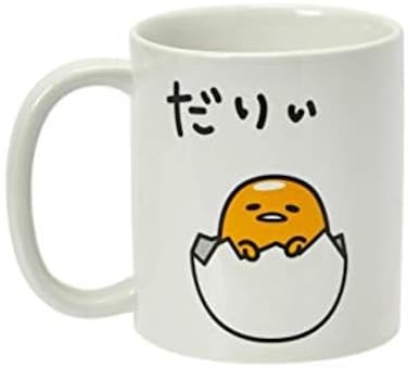 Seven20 Gudetama Sitting In Eggshell 20-Oz Ceramic Mug
