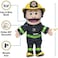 Silly Puppets 14" Fireman, Peach Male, Hand