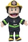 Silly Puppets 14" Fireman, Peach Male, Hand