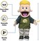Silly Puppets 14" Eddie, Peach Boy, Hand