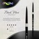 3000S8 Black Velvet Round Brush For Watercolor, Size 8, Short Handle