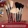 Mop White Round Short Handle Series 5518S Size 12, Goat Hair, Crimson, 23X3X3 Cm
