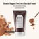 Skin Food Black Sugar Perfect Scrub Foam 6.35 Oz (180G) - Detoxifying Pore Scrub &amp; Exfoliator Soft &amp; Rich Bubble Facial Foam Cleanser, Removes Dead Skin Cells, Skin Smooth And Moisturizing