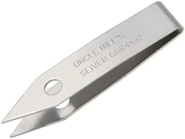 Sliver Gripper Uncle Bill's Key Chain Tweezers