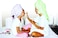 Smartlab Toys All Natural Spa Lab - 22Piece - 30 Soothing Spa Recipes - Includes 4 Bath Bomb Molds &amp; 2 Lip Balm Pots