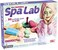 Smartlab Toys All Natural Spa Lab - 22Piece - 30 Soothing Spa Recipes - Includes 4 Bath Bomb Molds &amp; 2 Lip Balm Pots
