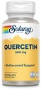 Solaray Quercetin 500 Mg, Supports Sinus, Respiratory, Immune Function &amp; Normal, Healthy Uric Acid Levels, 90 Vegcaps