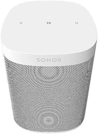 Sonos ​​​​​​​​​​ One Sl - مكبر صوت ذكي بدون ميكروفون - أبيض