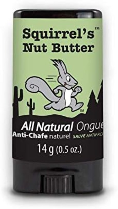 Squirrel's Nut Butter All Natural Anti Chafe Salve, Stick Applicator, 0.5 Oz