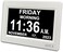 Digital Calendar Alarm Clock - Dementia Clocks For Vision Impaired, Elderly, Memory Loss Clock With Non-Abbreviated Clock With Date And Day (7 Inch)