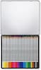 Staedtler 125 M24 - Karat Aquarell Farbstift, Wasservermalbar, 24 St&uuml;ck Etui