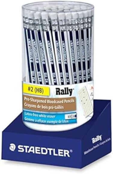 ستيدتلر قلم رصاص رالي Wht Ersr 72/Tub