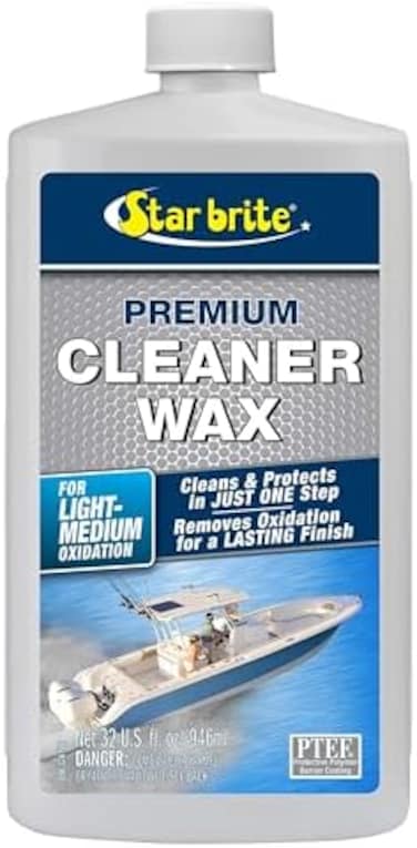 منظف ​​شمع شديد التحمل بخطوة واحدة من ستار برايت مع مادة PTF