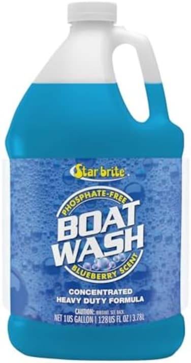Star Brite Concentrated Boat Wash - Biodegradable, Phosphate-Free, 1 Gallon