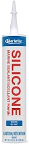 مانع التسرب من السيليكون من ستار برايت مارين، أبيض، 10.3 أونصة