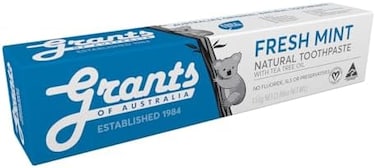 Grant's Of Australia- Natural Toothpaste Fresh Mint With Tea Tree Oil- 3. 85 Oz.