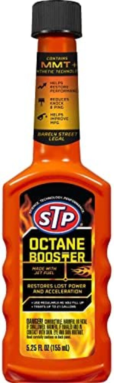 معزز أوكتان من إس تي بي لاستعادة قوة الحصان، ويعزز (155 مل)