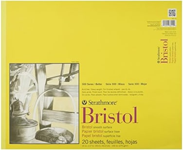 Strathmore Brstl 300 Sm Tb14X17 20Sh(12)
