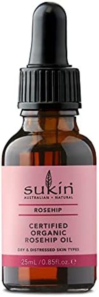 Sukin Certified Organic Rose Hip Oil, 25ml