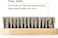 Beard Brush (Soft Brush), 100% Pure Horse Hair And Wood, Men's Beard Grooming Tools And Beard Styling Care, Wood Colour, 3 Shape Sizes. (54A Brush)