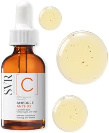 Svr Ampoule Anti-Ox 20% Vitamin C Brightening Serum For Dull, Tired Skin And Uneven Skin-Tone, 30ml