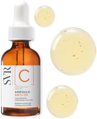 Svr Ampoule Anti-Ox 20% Vitamin C Brightening Serum For Dull, Tired Skin And Uneven Skin-Tone, 30ml