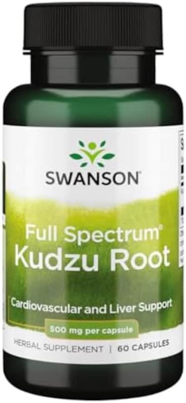 Swanson Kudzu Root 500 Mg 60 Capsules