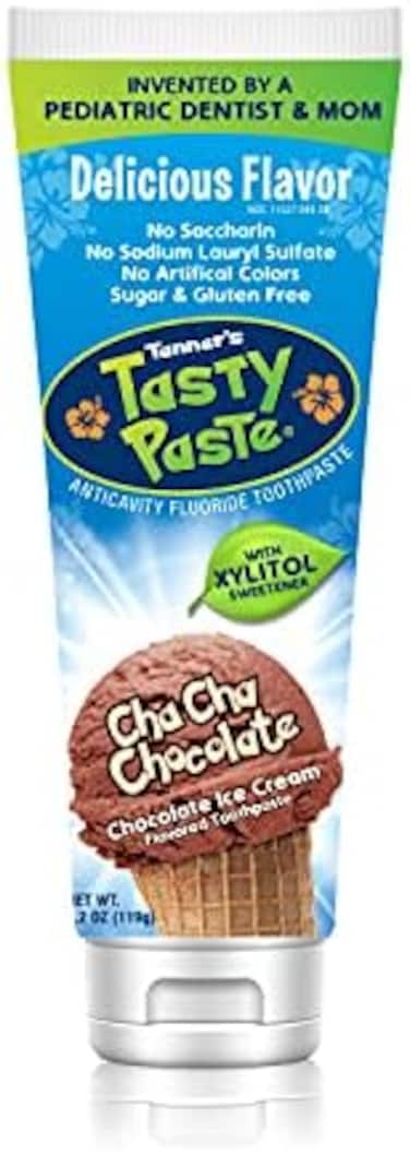 Tanner's Tasty Paste Cha Cha Chocolate Anti-Cavity Fluoride Toothpaste 120ml