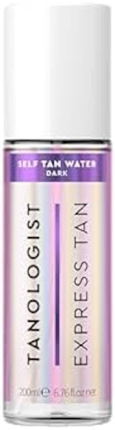 ماء تسمير ذاتي داكن (200 مل) ماء تسمير ذاتي مرطب، معتمد من أطباء الجلدية، مكونات نظيفة ونباتية